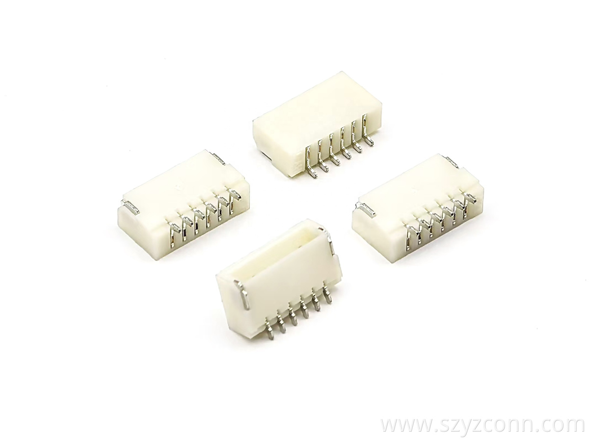 PH1.0mm Ultra-thin Right-angle Wafer SMT Type Pin Header Connector PH1.0mm Ultra-thin Right-angle Wafer SMT Type Pin Header Connector